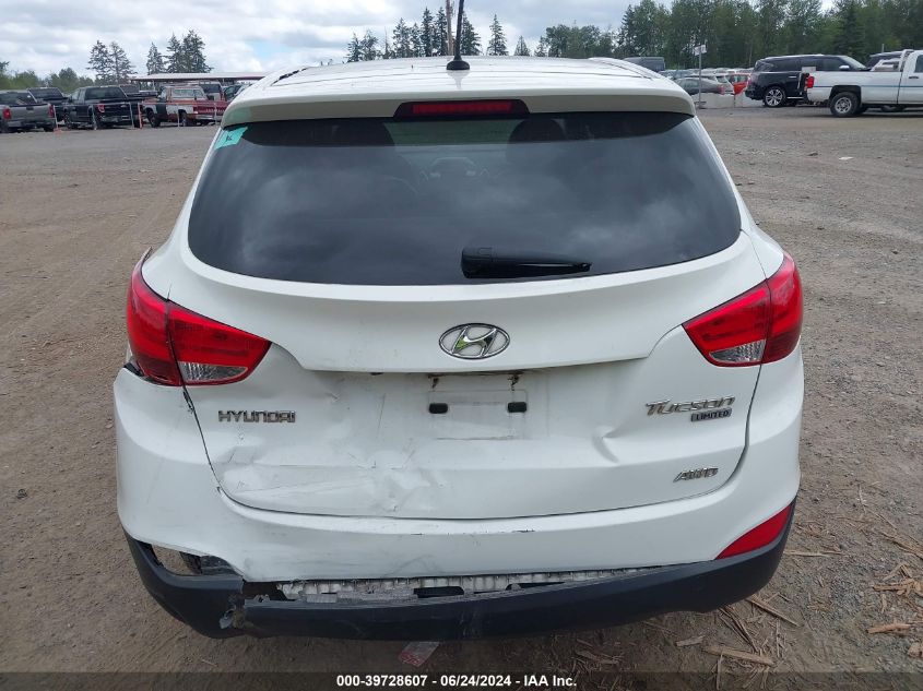 2011 Hyundai Tucson Limited VIN: KM8JUCAC9BU312134 Lot: 39728607