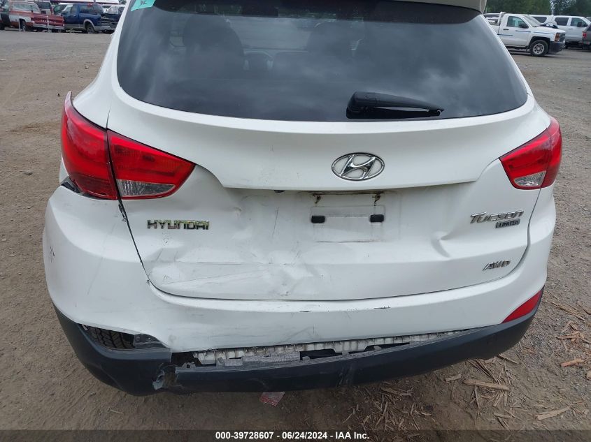 2011 Hyundai Tucson Limited VIN: KM8JUCAC9BU312134 Lot: 39728607