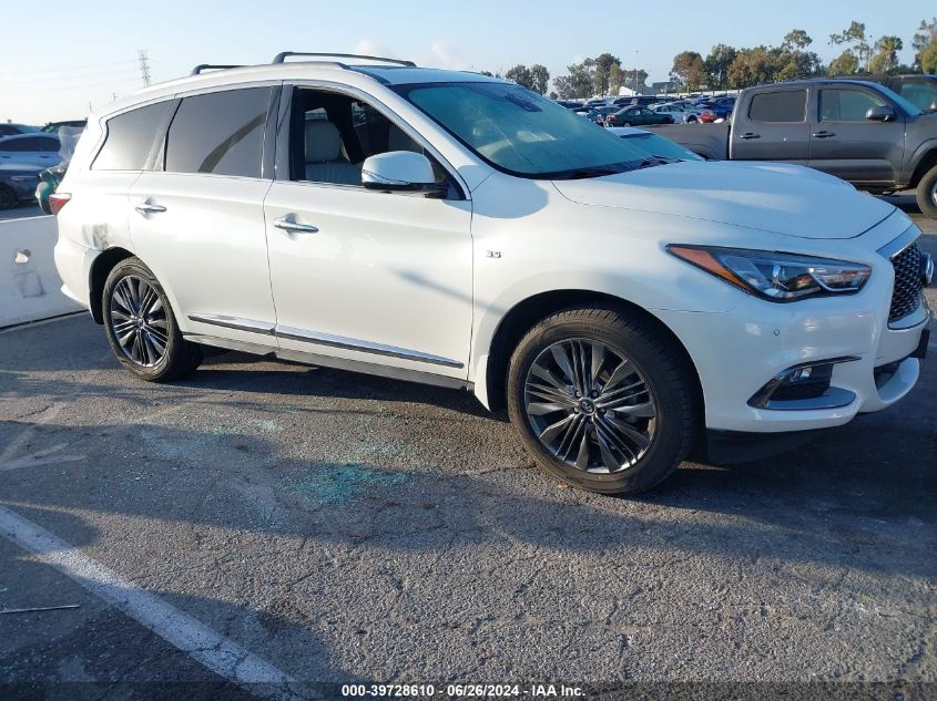 2019 Infiniti Qx60 Luxe/Pure VIN: 5N1DL0MN8KC551255 Lot: 39728610