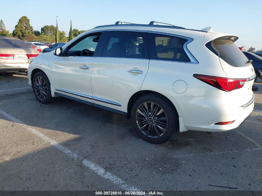 2019 Infiniti Qx60 Luxe/Pure VIN: 5N1DL0MN8KC551255 Lot: 39728610