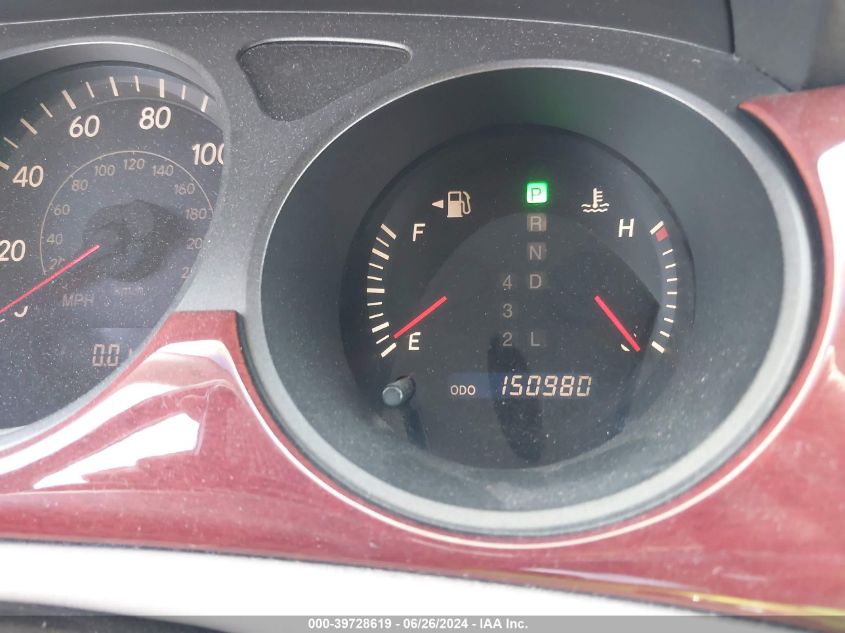 2003 Lexus Es 300 Base (A5) VIN: JTHBF30G330147177 Lot: 39728619