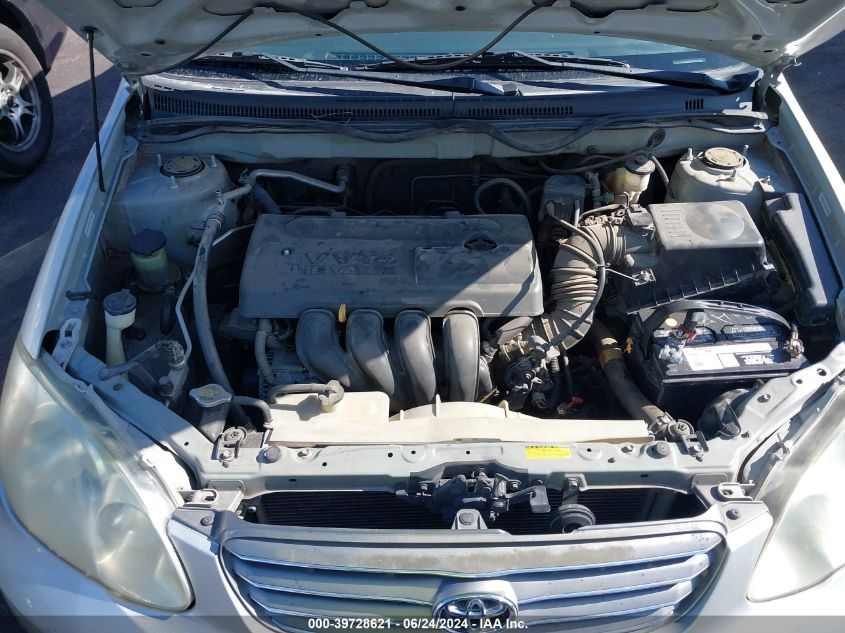 2004 Toyota Corolla S VIN: 1NXBR32E94Z200927 Lot: 39728621