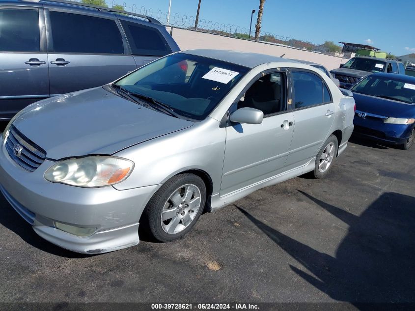 2004 Toyota Corolla S VIN: 1NXBR32E94Z200927 Lot: 39728621