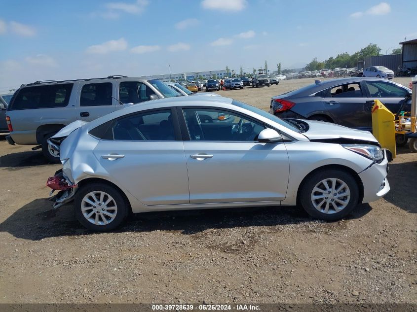 2020 Hyundai Accent Sel VIN: 3KPC24A61LE120340 Lot: 39728639