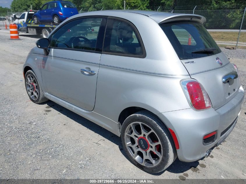 2014 Fiat 500 Sport VIN: 3C3CFFBR4ET279297 Lot: 39729666