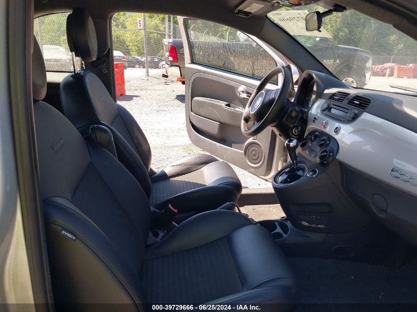 2014 Fiat 500 Sport VIN: 3C3CFFBR4ET279297 Lot: 39729666