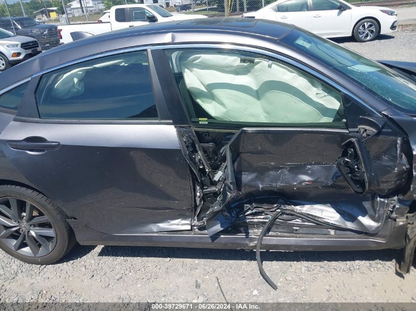 2019 Honda Civic Ex VIN: JHMFC1F31KX000218 Lot: 39729671