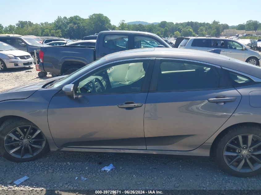 2019 Honda Civic Ex VIN: JHMFC1F31KX000218 Lot: 39729671