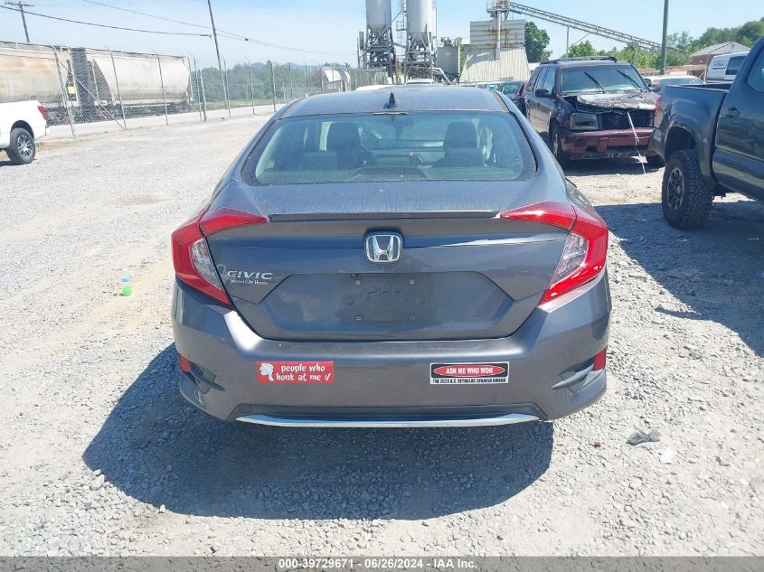 2019 Honda Civic Ex VIN: JHMFC1F31KX000218 Lot: 39729671