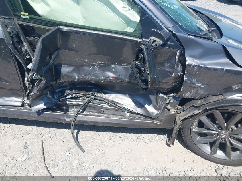 2019 Honda Civic Ex VIN: JHMFC1F31KX000218 Lot: 39729671