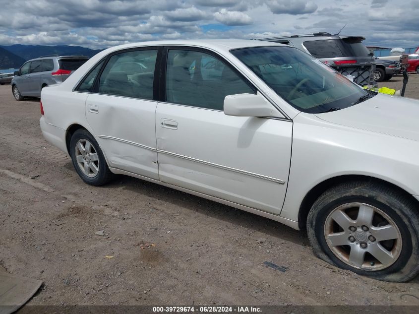 2002 Toyota Avalon Xl VIN: 4T1BF28B62U203524 Lot: 39729674