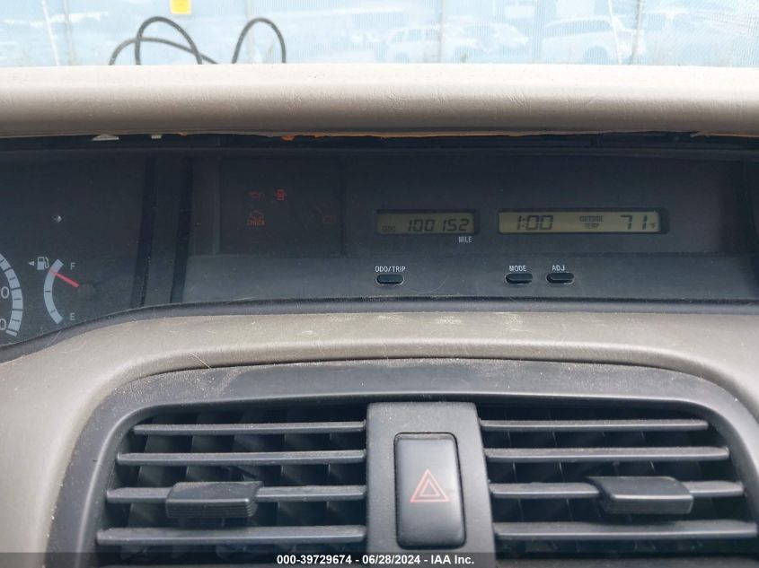 2002 Toyota Avalon Xl VIN: 4T1BF28B62U203524 Lot: 39729674