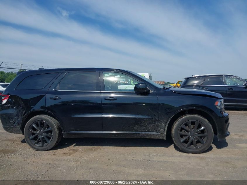 2018 Dodge Durango Sxt VIN: 1C4RDJAG3JC490530 Lot: 39729686