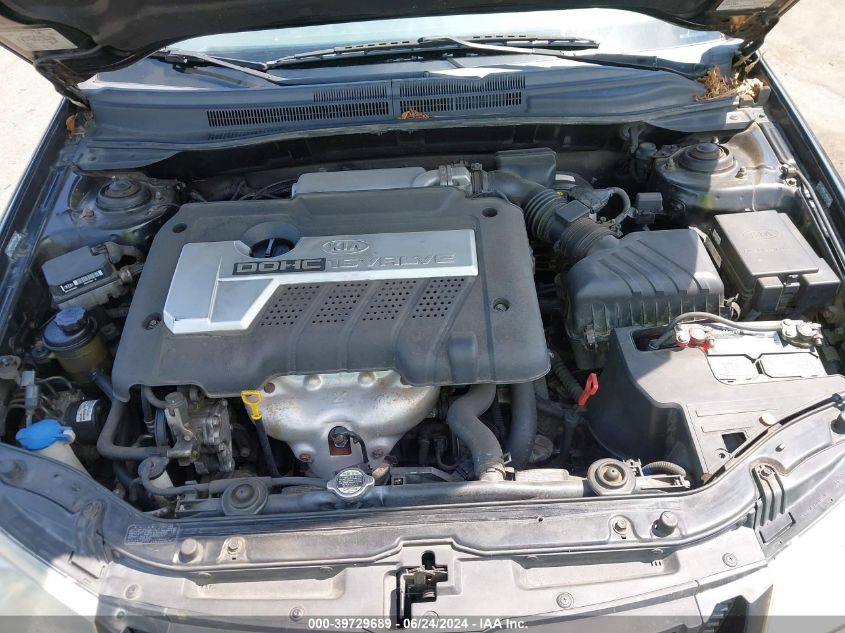 2006 Kia Spectra5 VIN: KNAFE161365208707 Lot: 39729689