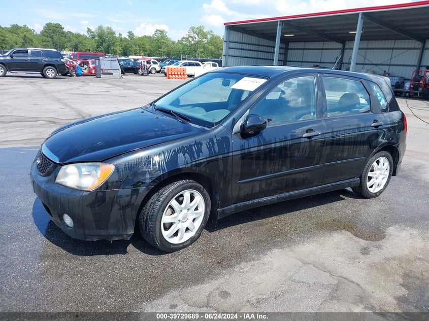 2006 Kia Spectra5 VIN: KNAFE161365208707 Lot: 39729689