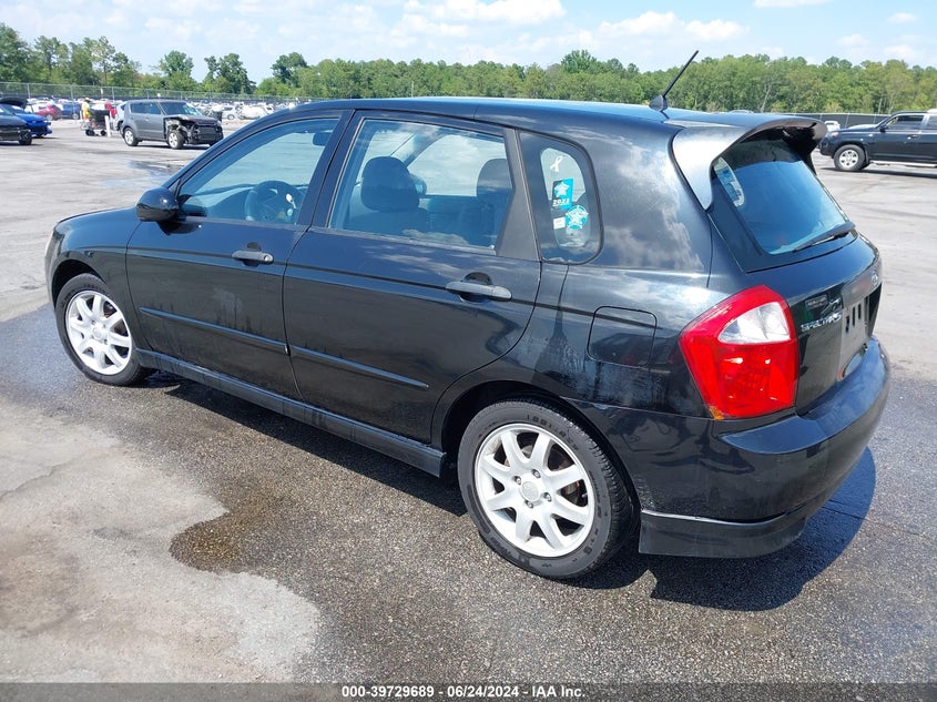 2006 Kia Spectra5 VIN: KNAFE161365208707 Lot: 39729689