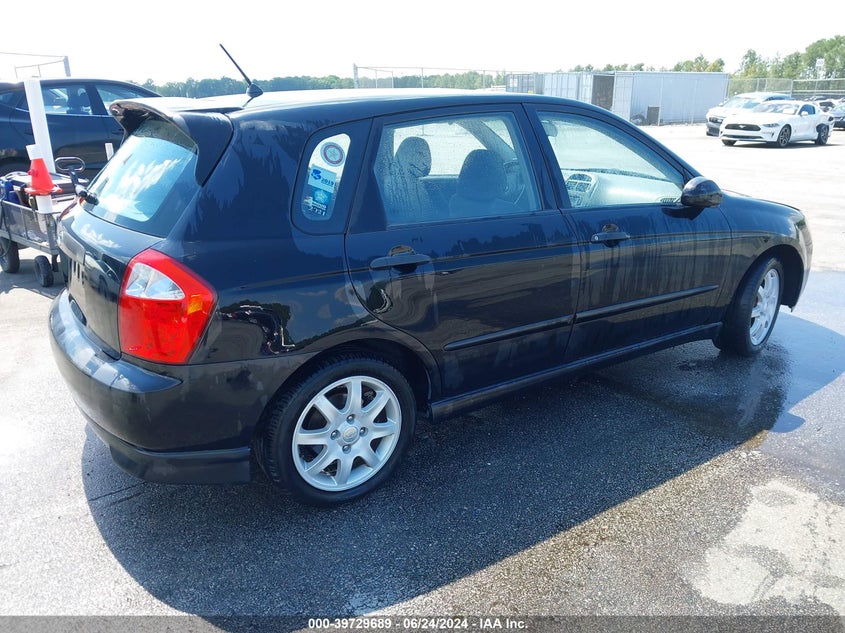 2006 Kia Spectra5 VIN: KNAFE161365208707 Lot: 39729689