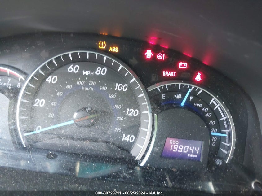 2012 Toyota Camry Xle VIN: 4T4BF1FK8CR192532 Lot: 39729711