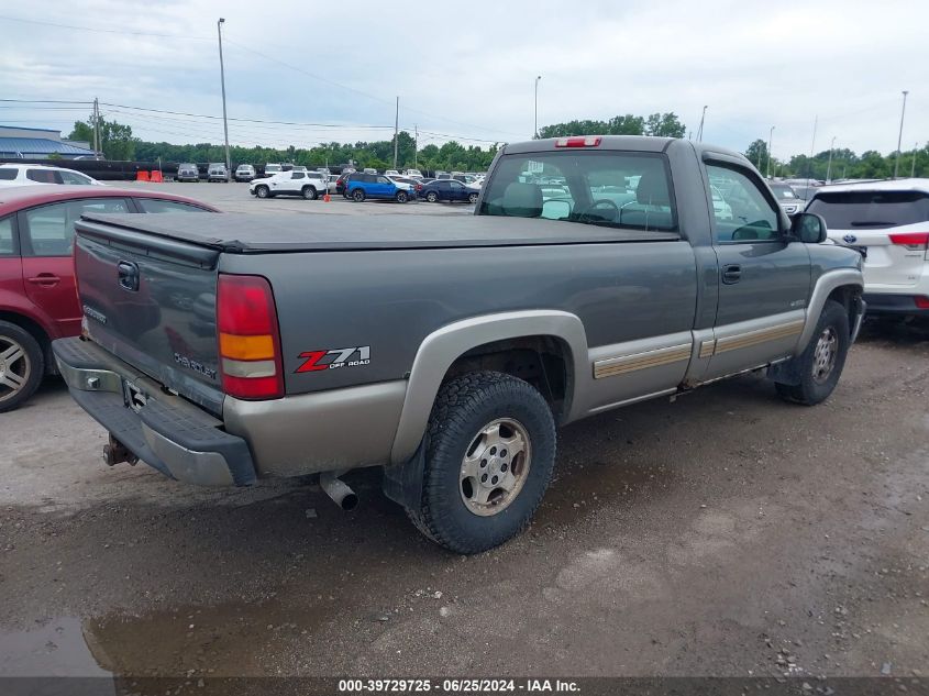 1GCEK14V52Z226190 | 2002 CHEVROLET SILVERADO 1500