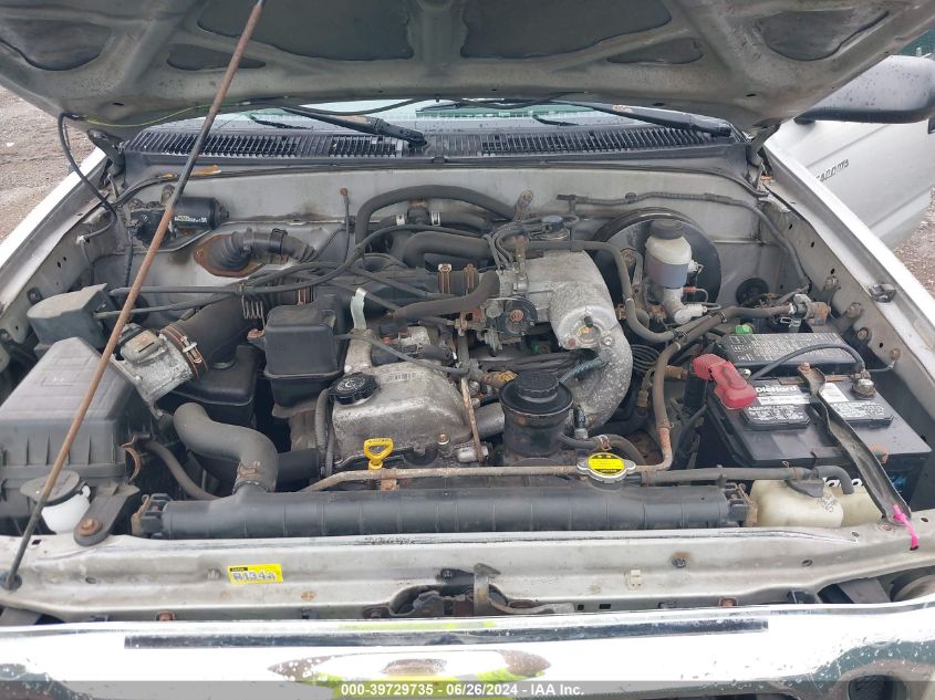 2002 Toyota Tacoma Xtracab VIN: 5TEWM72N72Z041325 Lot: 39729735