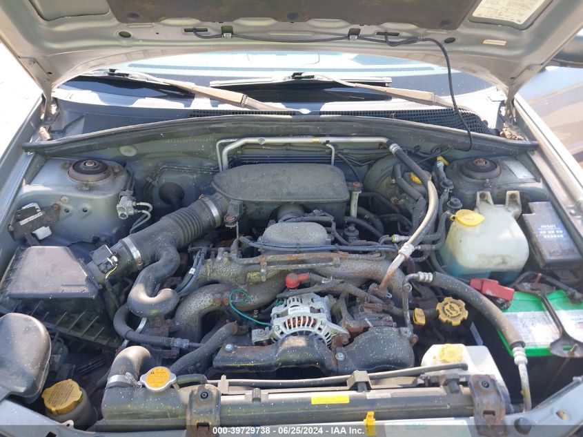 2005 Subaru Forester 2.5X VIN: JF1SG63675H744295 Lot: 39729738