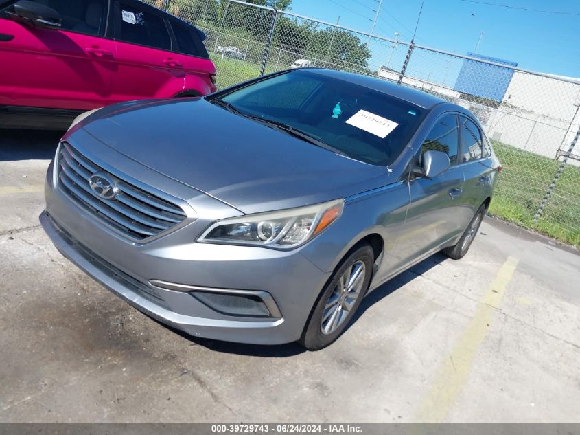 2016 HYUNDAI SONATA 2.4L SE - 5NPE24AF6GH304473