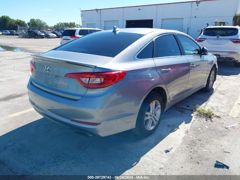 2016 HYUNDAI SONATA 2.4L SE - 5NPE24AF6GH304473