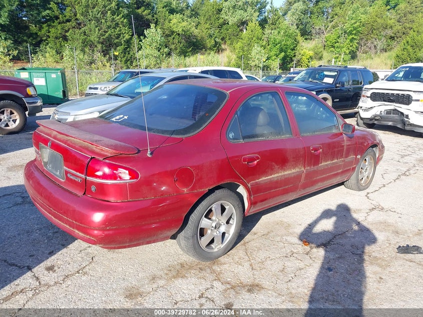 1999 Mercury Mystique Ls VIN: 1MEFM66L1XK609310 Lot: 39729782