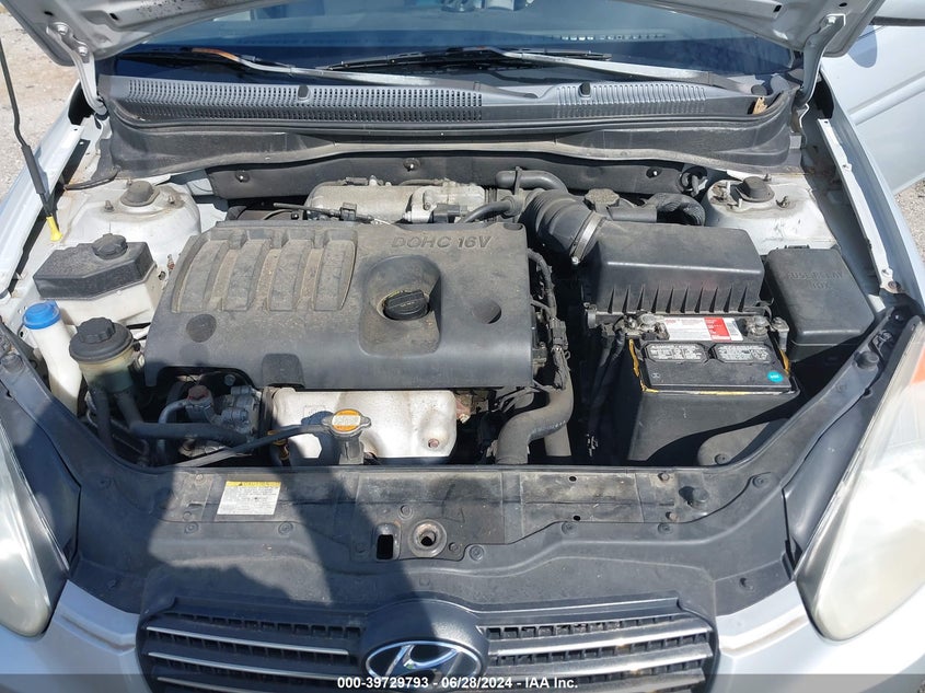 2010 Hyundai Accent Gls VIN: KMHCN4AC1AU404543 Lot: 39729793