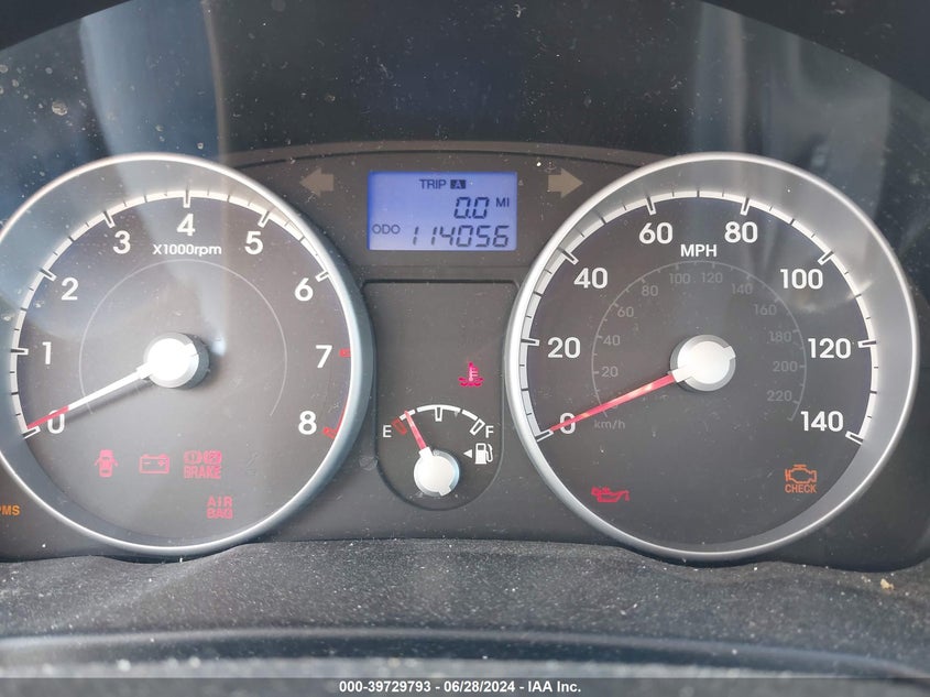 2010 Hyundai Accent Gls VIN: KMHCN4AC1AU404543 Lot: 39729793