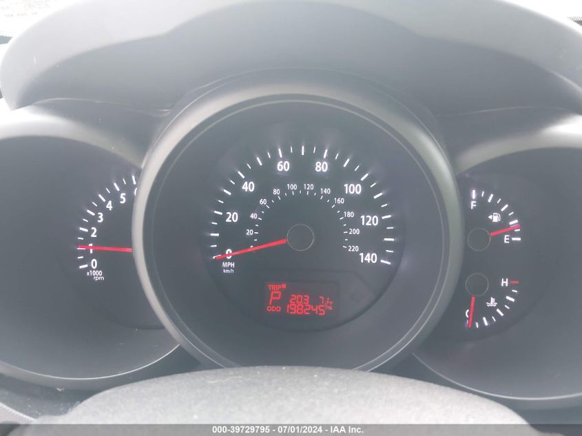 2012 Kia Soul VIN: KNDJT2A5XC7463079 Lot: 39729795