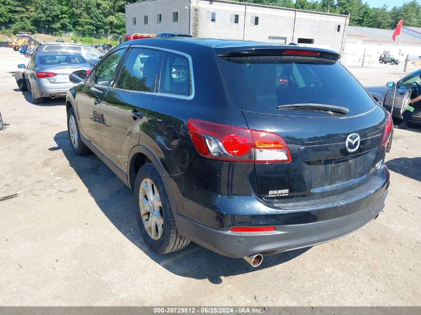 2013 Mazda Cx-9 Touring VIN: JM3TB3CV7D0417256 Lot: 39729812