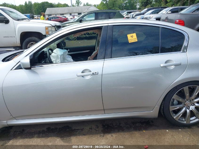 2010 Infiniti G37 Journey VIN: JN1CV6AP2AM401852 Lot: 39729819