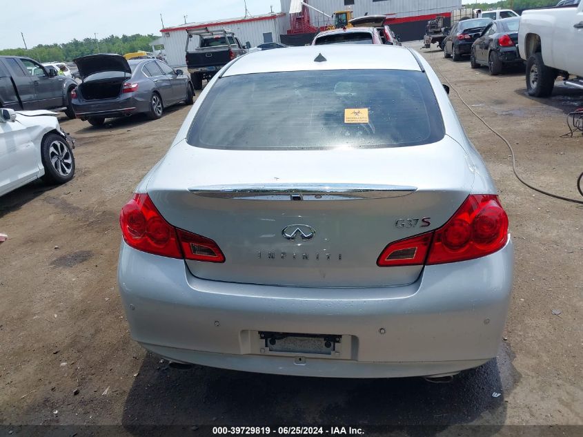 2010 Infiniti G37 Journey VIN: JN1CV6AP2AM401852 Lot: 39729819