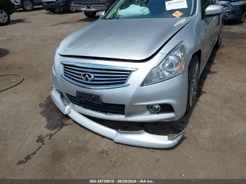 2010 Infiniti G37 Journey VIN: JN1CV6AP2AM401852 Lot: 39729819
