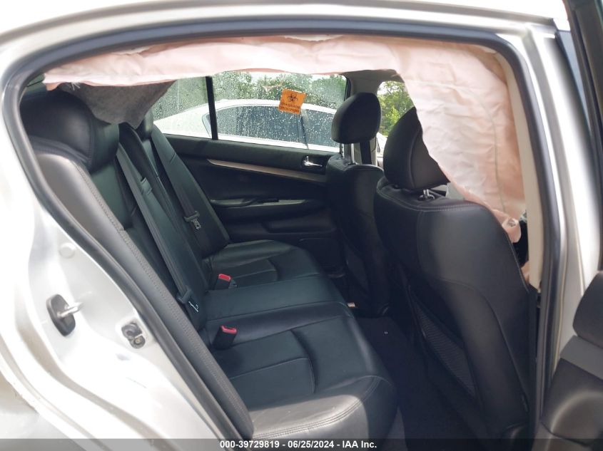 2010 Infiniti G37 Journey VIN: JN1CV6AP2AM401852 Lot: 39729819