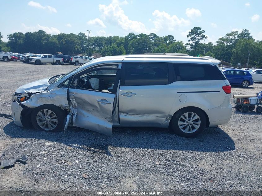 2015 Kia Sedona Lx VIN: KNDMB5C1XF6023806 Lot: 39729884