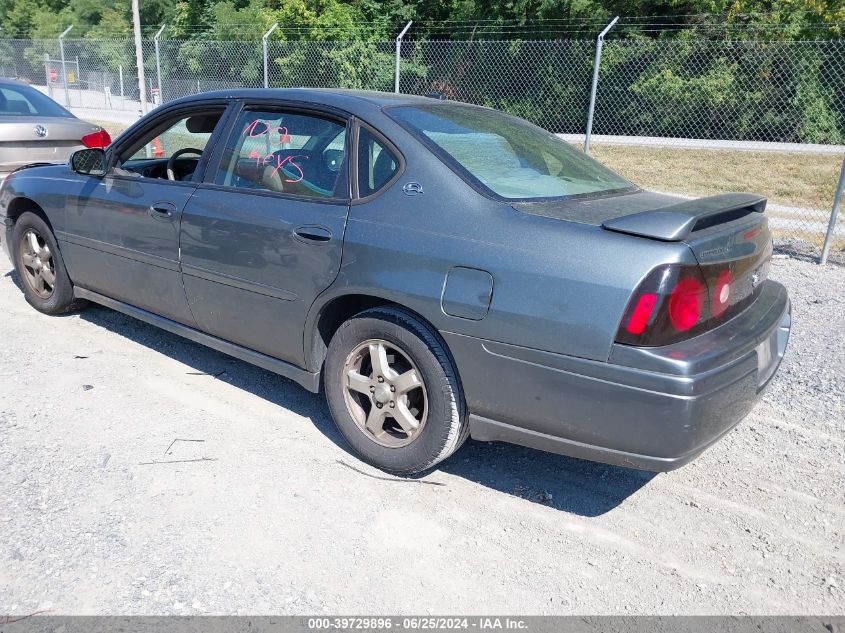 2G1WH55K259158789 | 2005 CHEVROLET IMPALA