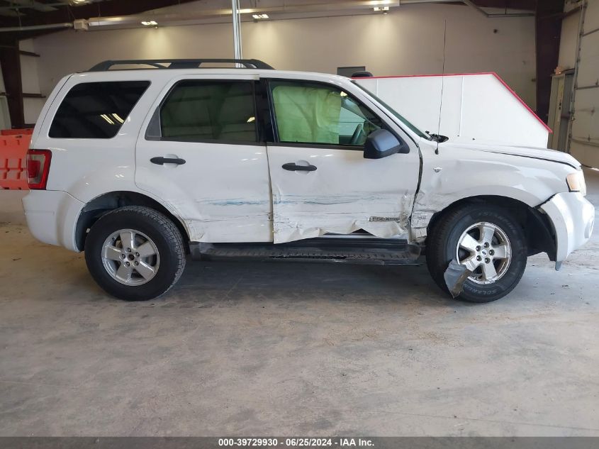 2008 Ford Escape Xlt VIN: 1FMCU93138KE75177 Lot: 39729930