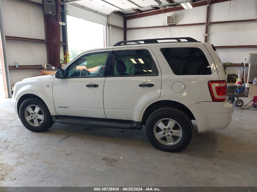 2008 Ford Escape Xlt VIN: 1FMCU93138KE75177 Lot: 39729930