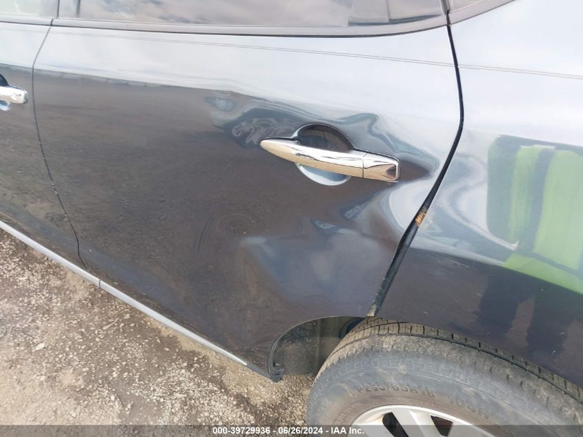 2013 Nissan Murano Sl VIN: JN8AZ1MW3DW315316 Lot: 39729936