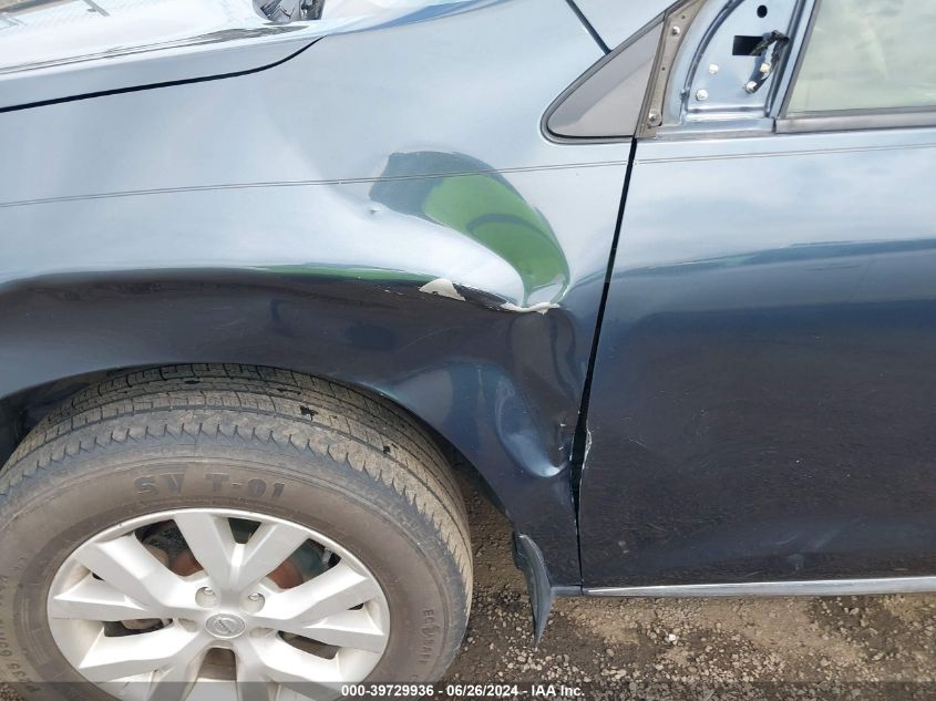 2013 Nissan Murano Sl VIN: JN8AZ1MW3DW315316 Lot: 39729936