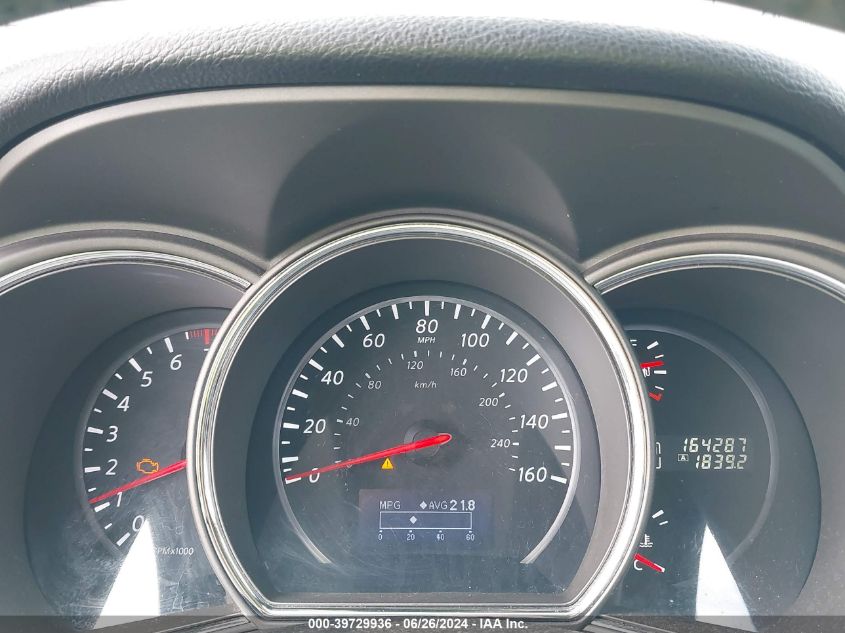 2013 Nissan Murano Sl VIN: JN8AZ1MW3DW315316 Lot: 39729936