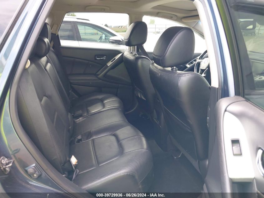 2013 Nissan Murano Sl VIN: JN8AZ1MW3DW315316 Lot: 39729936