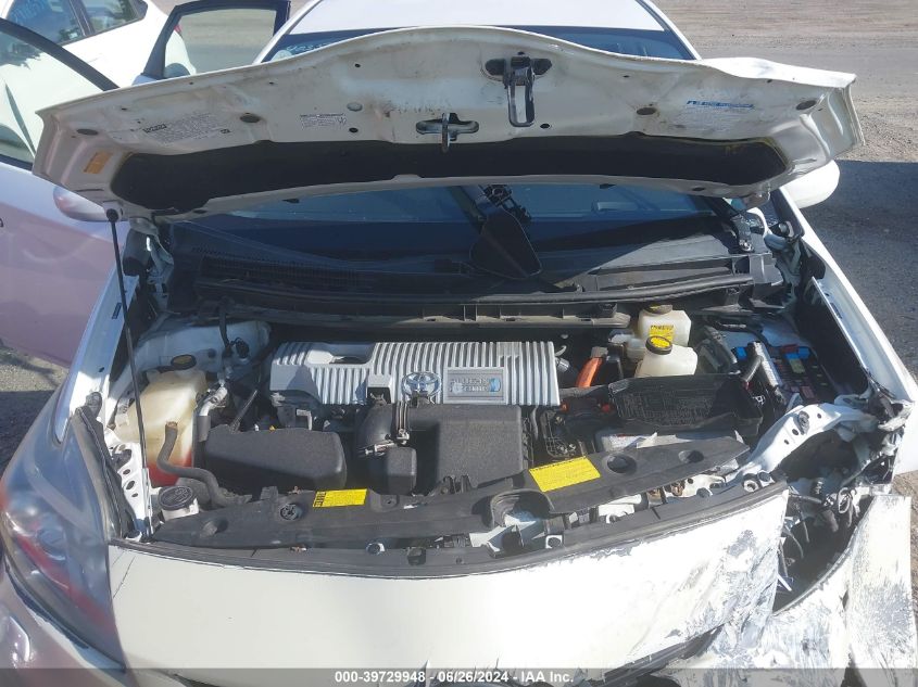 2012 Toyota Prius Plug-In Advanced VIN: JTDKN3DP8C3015223 Lot: 39729948