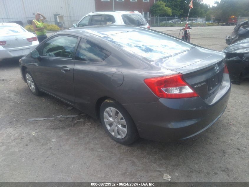 2HGFG3B50CH545990 | 2012 HONDA CIVIC