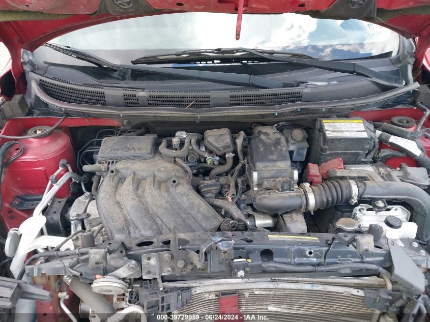 2017 Nissan Versa 1.6 Sv VIN: 3N1CN7APXHL886493 Lot: 39729959