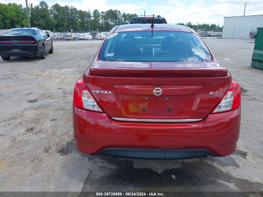 2017 Nissan Versa 1.6 Sv VIN: 3N1CN7APXHL886493 Lot: 39729959