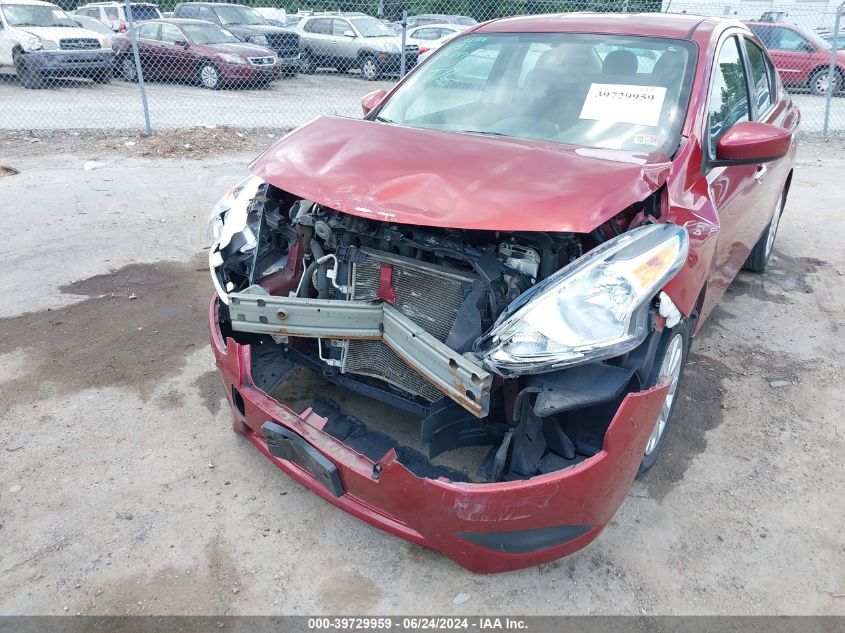 2017 Nissan Versa 1.6 Sv VIN: 3N1CN7APXHL886493 Lot: 39729959