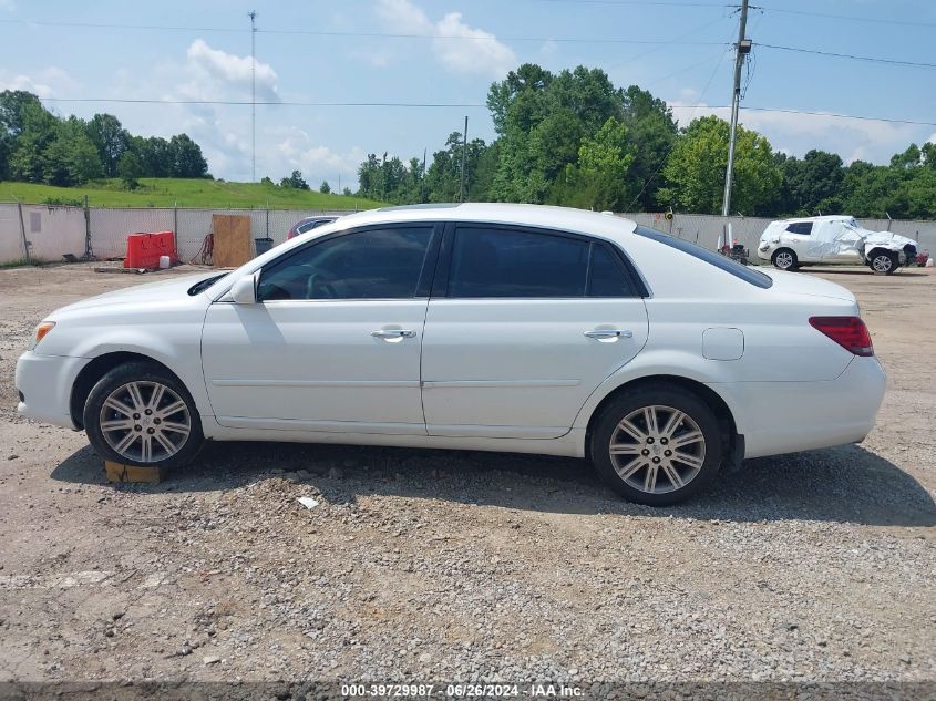 2010 Toyota Avalon Limited VIN: 4T1BK3DB0AU357653 Lot: 39729987